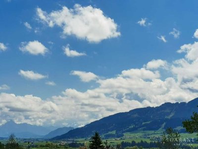 Oy-Mittelberg: Hochwertig saniertes Ferien-Appartement in toller Aussichtslage mit Bergblick!!!