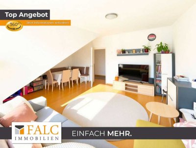 Stadtnah, aber nicht mittendrinnen - modernisierte 3-Zimmer-Wohnung