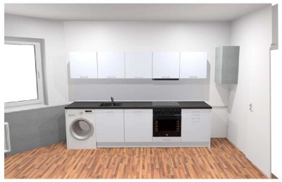 Erstbezug: 2-Zimmer-Wohnung nach Sanierung mit neuer Einbauküche im Herzen von Pempelfort