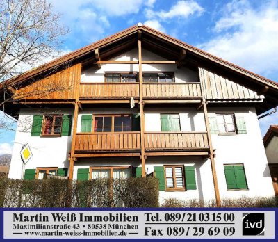 Ruhige & idyllische 2-Zimmer-Wohnung mit West-Balkon in Taufkirchen / Potzham