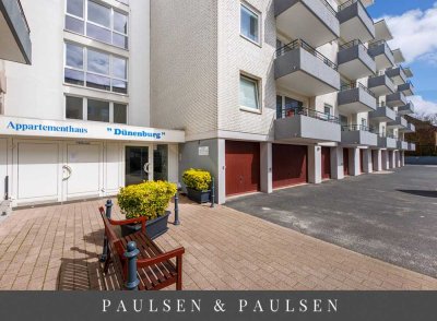 Strandnahe 2-Zimmer-Wohnung mit Balkon und Stellplatz
 direkt im Zentrum von Westerland