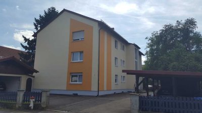 Helle 3-Zimmer Wohnung m. Balkon u. Garage