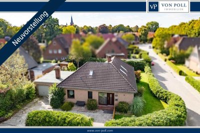 Großzügiger Bungalow in zentraler Lage von Esens - Viel Platz für Familie und Gartenfreunde