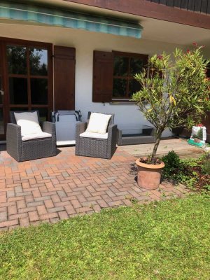 Sehr schöne 3-Raum-Terrassenwohnung mit gehobener Innenausstattung und neuer EBK in Marquartstein