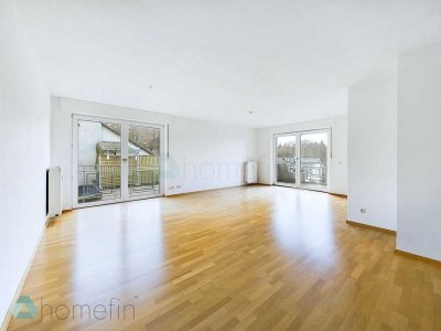 Außergewöhnliche 3-Zimmer-Wohnung * Lichtdurchflutet * Sonnenbalkon * Waldblick * Garagenstellplatz