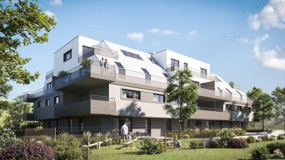 Das Wohngefühl leben – kompakte Terrassen &amp; Balkonwohnung