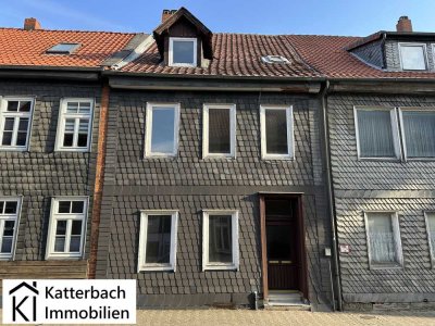 Sanierungsbedürftiges Reihenmittelhaus mit Garten in der Goslarer Altstadt