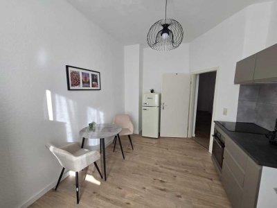 Kernsanierte Wohnung mit Einbauküche (möbliert)