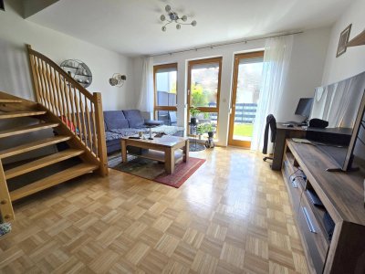 * * * HOHE WOHNQUALITÄT in RUHIGER SACKGASSENLAGE... MAISONETTE im ECK-REIHENHAUS-STIL... EIGENGARTEN + TERRASSE * * *