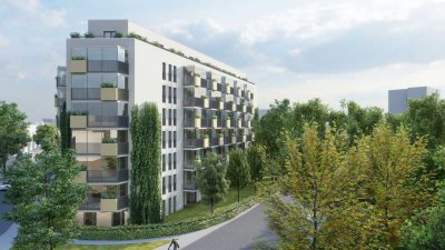 Neubau! Stilvolles Single-Apartment im Grünen – Köln-Merheim