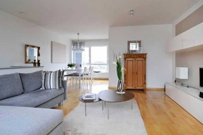 Frankfurt Europaviertel: 3-Zi.-Maisonette, Endetage, Dachterrasse ** PROVISIONSFREI **