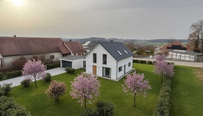 energieeffizienter Neubau KfW mit 4 Zimmer und Grundstück