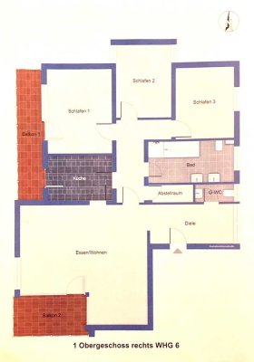 Stilvolle 4,5-Zimmer-Wohnung in Gailingen am Hochrhein
