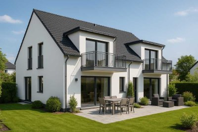 Zwei Seiten, ein Gedanke: Ihr neues Zuhause in der Doppelhaushälfte!
