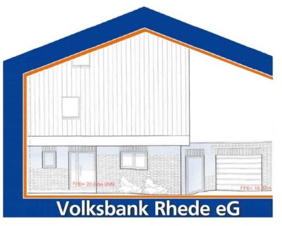 Neubau-Doppelhaushälfte im Effizienzhaus-40-Standard mit Garage in Bocholt-Suderwick
