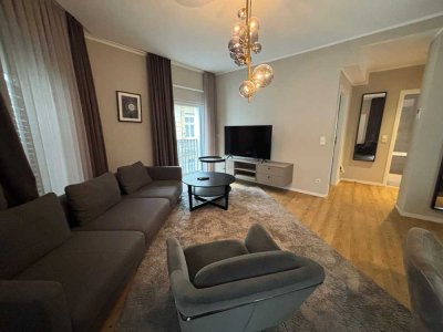 Zentral in Wiesbaden: Hochwertig möblierte 2-Zimmer-Wohnung mit Einbauküche