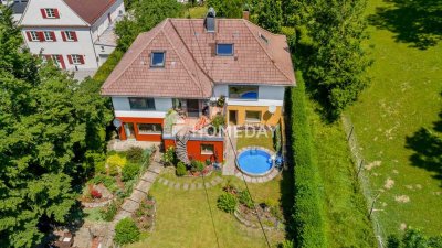 Großzügiges Einfamilienhaus mit Stil, Gartenidylle und durchdachter Raumaufteilung