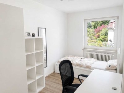 Modernes und möbliertes WG-Zimmer in direkter Uninähe