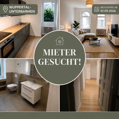 Kernsanierte 2-Zimmer-Altbauwohnung mit neuer Einbauküche und Designerbad
