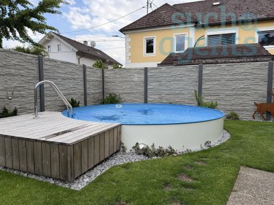 Stilvoll Wohnen: Saniertes Einfamilienhaus mit Altbauflair in ruhiger Wohnsiedlung