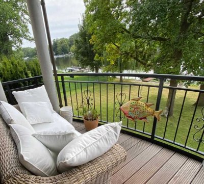 Einmalige Gelegenheit!! Traumhafte Wohnung am Kleinen Wannsee mit Wasserblick und direktem -Zugang
