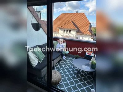 Tauschwohnung: Ruhige 3 Raumwohnung mit Balkon und EBK