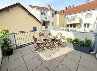 S O N N E N H I T - 2 Zimmer - ca. 58m² gew. NFL - Terrasse - Balkon - 1. Stock - Garage