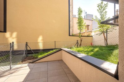 Wohngenuss mit 13 m² Gartenfläche zzgl. Terrasse | Büro- &amp; Praxisnutzung erlaubt