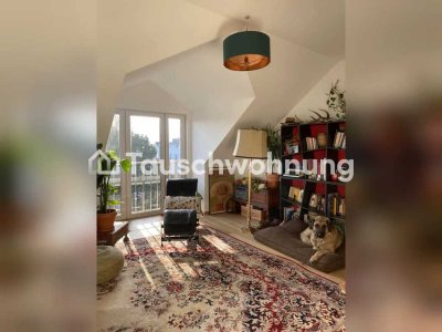 Tauschwohnung: Helle 2-Z-DG-Wohnung in Baumschulenweg VS. 3 Zimmer