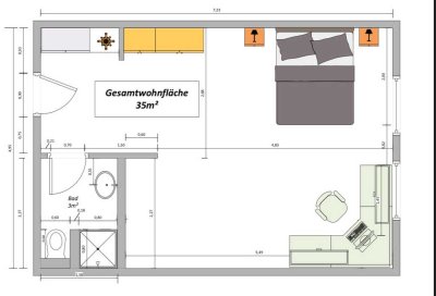 1 Zimmer Wohnung in Würzburg-Heuchelhof