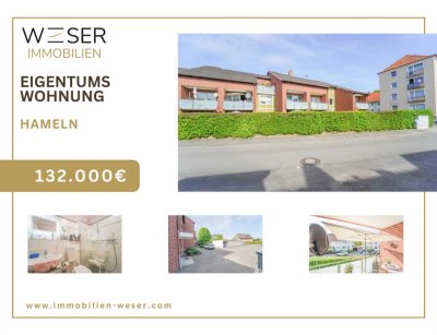 Exklusive 2-Zimmer-Wohnung in Hameln – Erstklassige Ausstattung, Balkon & Garage inklusive!
