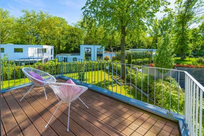 Stilvolle Einliegerwohnung in Bauhaus-Villa
