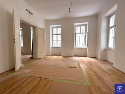 Provisionsfrei: Ruhiger 150m² Erstbezug mit 4 Zimmern + Balkon in Toplage - 1080 Wien