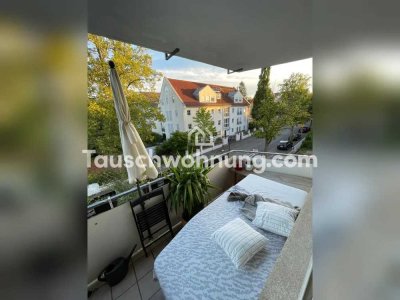 Tauschwohnung: Suche barrierearme 2 ZKB - Biete 4 ZKB + 3 Balkone