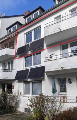 Stilvolle 1-Raum-Wohnung mit Balkon und EBK in Düsseldorf