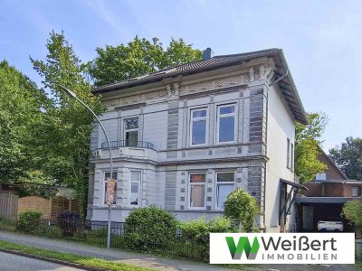Stilvolle, modernisierte Erdgeschoss-Wohnung mit Garten
in gepflegter Jugendstil-Villa im Zentrum v