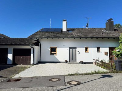 Viel Wohnfläche auf kleinem pflegeleichten Grundstück