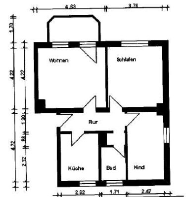 Ansprechende und modernisierte 3-Zimmer-Wohnung mit Balkon in Magdeburg zur Untermiete