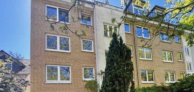 3-Zimmer-Hochparterre mit Süd-Terrasse + Alster-Nähe – provisionsfrei