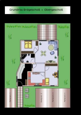Schöne 3-Zimmer-Wohnung mit Balkon und Gemeinschaftsgarten