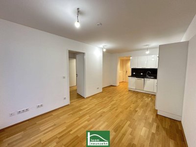 Moderne 2-Zimmer-Wohnung mit Balkon in zentraler Lage beim FAC-Platz, nur wenige Minuten von der S-Bahnstation Jedlersdorf entfernt – Verfügbar ab Juli!