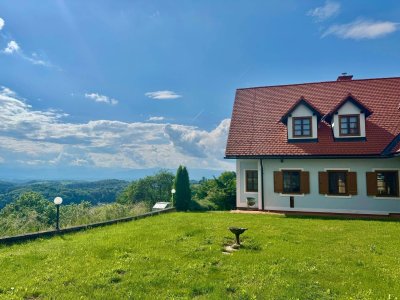 Südsteiermark pur - Lebensqualität mit Weingarten, Weinkeller &amp; Arkadenhof - Wohnen, genießen &amp; gestalten in einem Ensemble mit Seele! Luxuriöses Familienanwesen oder außergewöhnlicher Ort für Seminare, Kultur und Genuss.