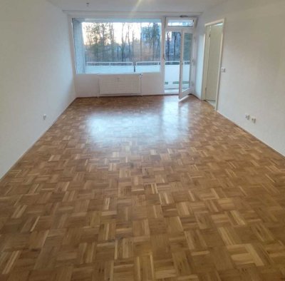 PARKETT im großen Wohnzimmer - BALKON und frisch RENOVIERT - grüne BETZENBERG LAGE