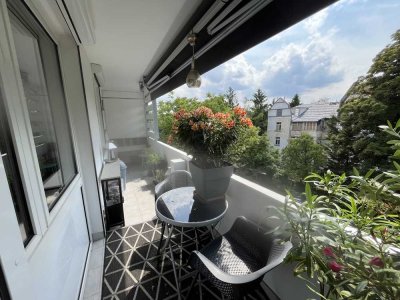 OF-Westend: 2-3 Zimmerwohnung mit Balkon