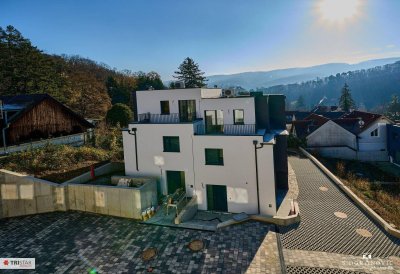 NEU! SCHLÜSSELFERTIG ++ EIGENGRUND: KEIN PACHT- ODER BAURECHT ++ ZIEGELMASSIV ++ KELLER ++ PKW-STELLPLÄTZE ++ KLOSTERNEUBURG ++