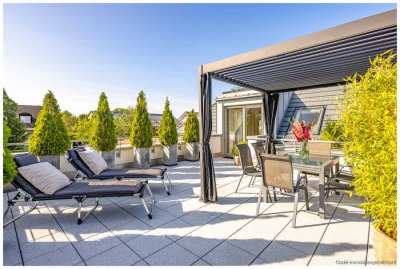 STILVOLL WOHNEN - DACHTERRASSEN-OASE MIT ABSOLUTER PRIVATSPHÄRE IM SCHÖNEN TRUDERING