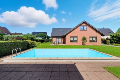 Traumhaus in Sielow  mit Pool und weitläufigem Garten - Wohnen, Entspannen, Wohlfühlen