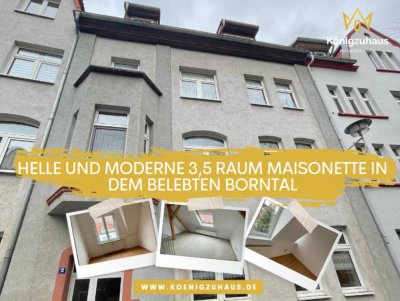 * Direkt einziehen - Helle und moderne 3,5 Raum Maisonette Wohnung im Borntalviertel *