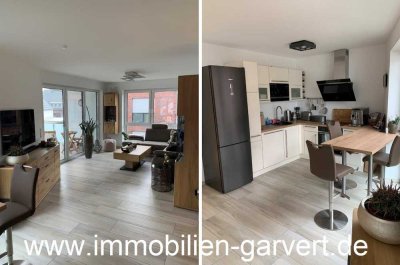 Vermietung - Moderne Wohnung mit Balkon, Aufzug im 1. Obergeschoss in stadtnaher Lage von Borken