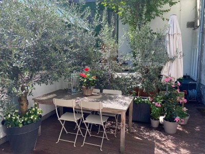 Altbau-Maisonette mit Garten zwischen Kutschkermarkt und Währinger Park